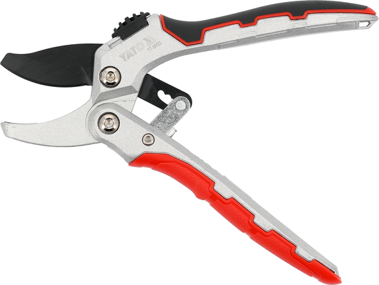 RATCHET ANVIL PRUNER 190MM WITH LOCK