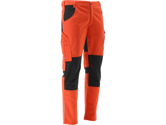 PANTALÓN DE TRABAJO SERVAL STRETCH EN 4 VÍAS TALLA NARANJA. L