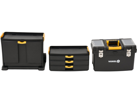 3-IN-1 TROLLEY TOOL BOX