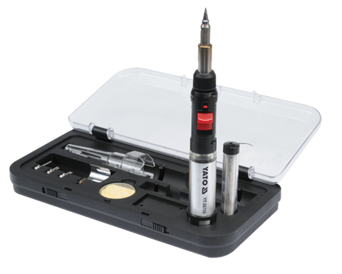 SALDATORE A GAS 3 IN 1 CON ACCESSORI