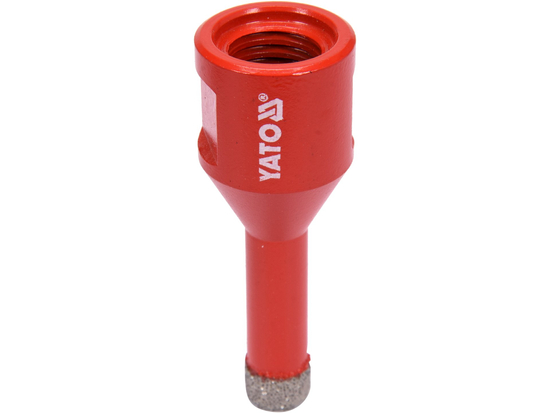 DIAMOND POBERCE DRILL 10MM ΓΙΑ ΞΗΡΗ ΔΙΑΤΡΗΣΗ ΜΕ ΓΩΝΙΑΚΟ ΜΙΛΟ