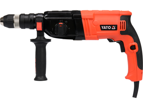 PERCEUSE À MARTEAU 850 W À TÊTE REMPLAÇABLE ET BOÎTIER MÉTALLIQUE