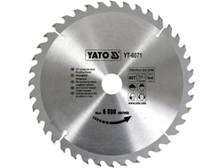 TCT CIRCULAR SAW BLADE FOR CUTTING WOOD 250X40X30 MM