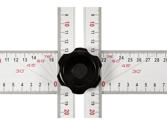 BARRE D'ANGLE ALUMINIUM RÉGLABLE L 600 M