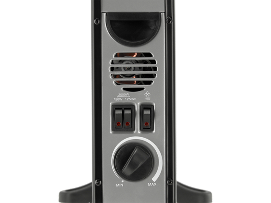 AQUECEDOR CONVECTOR 2000W PRETO