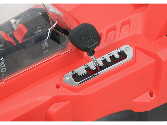 CORDLESS LAWN MOWER 36V, 37 CM - 2X BATTERY 4 AH AND DOUBLE CHARGER