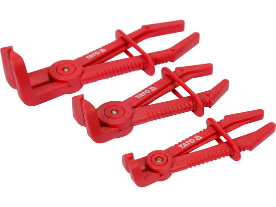 COLLIERS D'ANGLE POUR TUYAU LIQUIDE, JEU DE 3