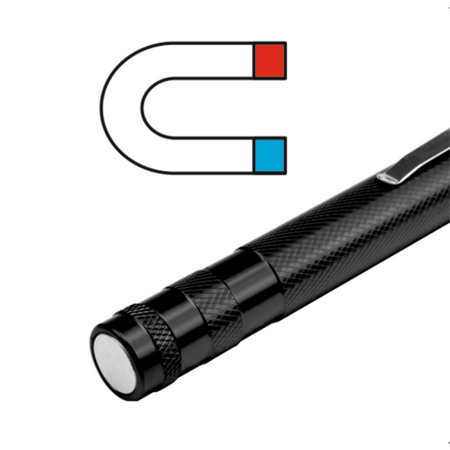 TELESKOPISKĀ GRIPPER LAMPA AR MAGNĒTU UN 3 DIODĒM