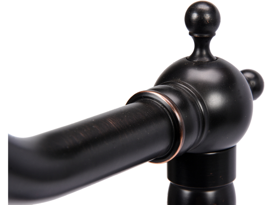 SINGLE-LEVER SINK MIXER 'RETRO BLACK 1'