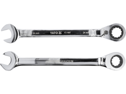 LLAVE COMBINADA CON CARRACA 24 MM