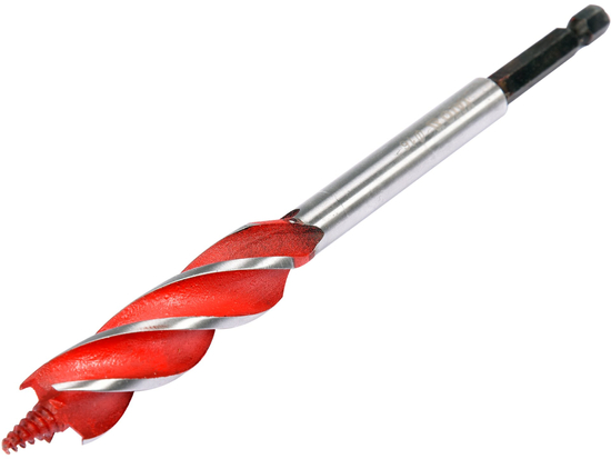 BROCA PARA MADEIRA DE 4 LÂMINAS 16MM HEX.