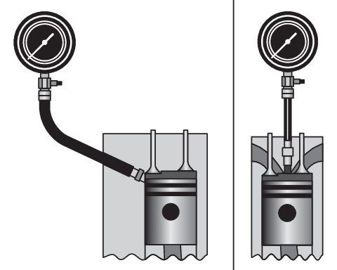 KOMPRESSZIÓS NYOMÁSMÉRŐ, MENETES ADAPTER