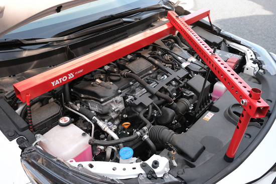 ENGINE BAR WITH SUPPORT ARM