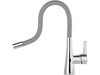KITCHEN FAUCET LIGHT GRAY WITH FLEXIBLE SPOUT