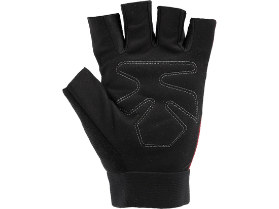 SYNT. LEATHER FINGERLESS GLOVES FOR BIKERS SIZE 11