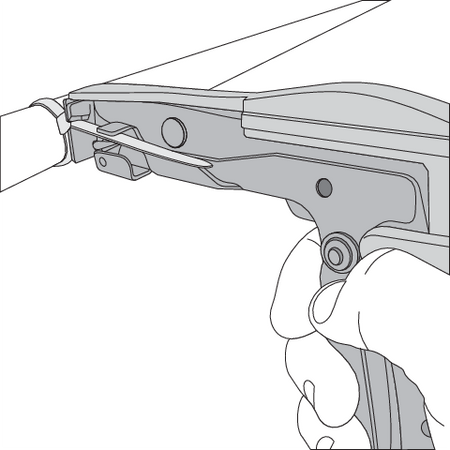 NYLON CABLE TIE FASTENING TOOL