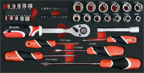 CHARIOT À OUTILS 3 PIÈCES AVEC OUTILS