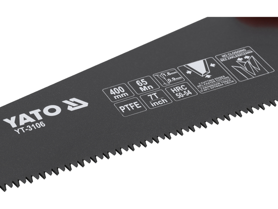 HAND SAW FOR WOOD, PTFE COATED 400 MM