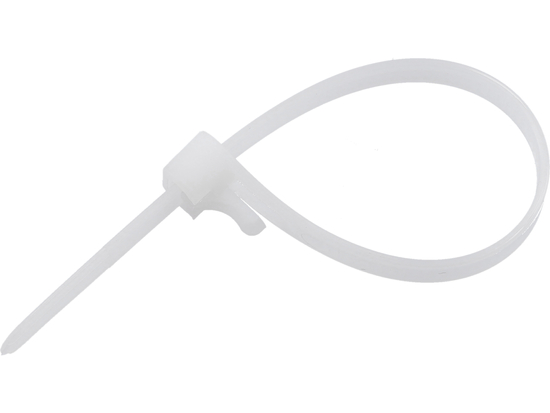 BANDES EN PLASTIQUE, 7,6X150MM, 50 PCS. BLANC