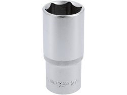 HEXAGONAL DEEP SOCKET 1/2'' 27 MM