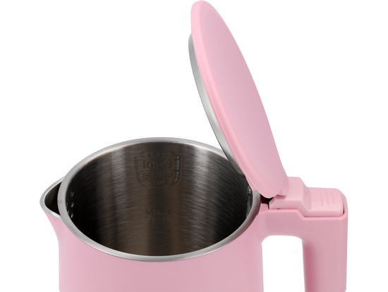 BOLLITORE ELETTRICO 1,5 L ROSA, COOL TOUCH