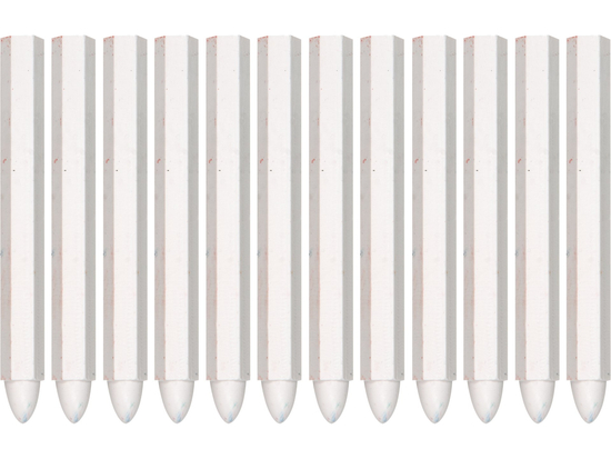 CRAIE TECHNIQUE POUR MARQUAGE, BLANCHE OPK 12 PCS