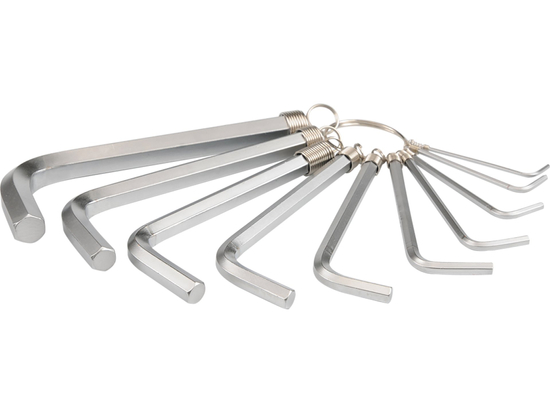  10PCS HEX KEYS SET