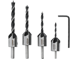 COUNTERSINK DRILL SET 5PCS