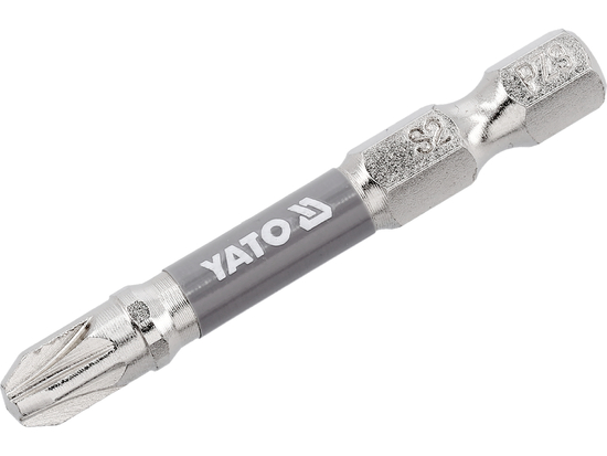 SCREWDRIVER BITS 1/4 50MM PZ3 2PCS NI