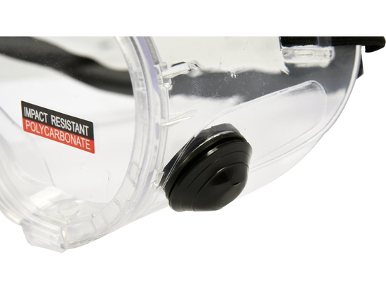 LUNETTES DE SÉCURITÉ AVEC 4 SOUPAPES DE VENTILATION