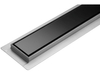 LINEAR DRAIN BLACK GLASS 90 CM WET&DRY