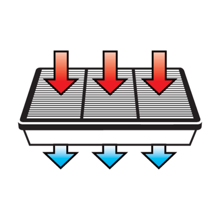 ASPIRADOR CICLONE 700W HEPA, 3 ESCOVAS