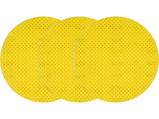 DISCO ABRASICO, DISCO FORATO P60, DIAMETRO 225MM, 3 PZ. PER IL MACINATORE