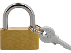 LUCCHETTO IN OTTONE 30MM