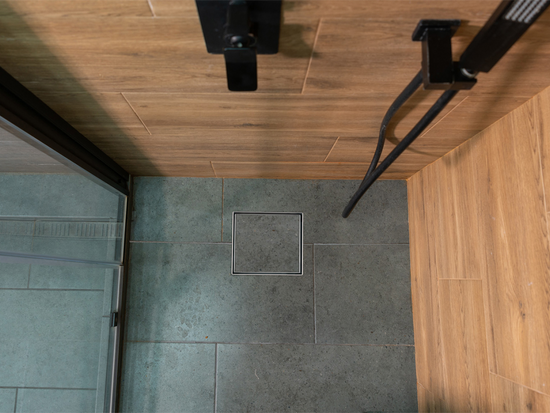 DRAIN LINÉAIRE QUAD 250X250 MM WET&DRY