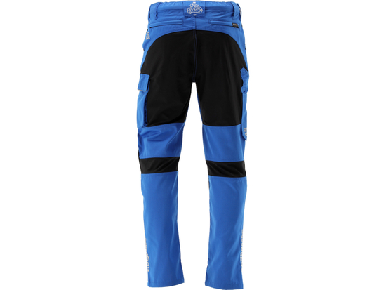 PANTALON DE TRAVAIL 4-WAY STRETCH SERVAL BLEU. TAILLE 3XL