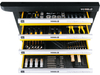 ARMOIRE DE SERVICE AVEC 177 OUTILS, 6 TIROIRS