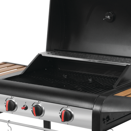 PARRILLA DE GAS NATORI, 3 QUEMADORES, 9KW