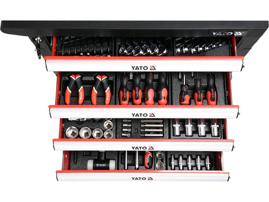 ARMOIRE DE SERVICE AVEC OUTILS 177 PIÈCES.