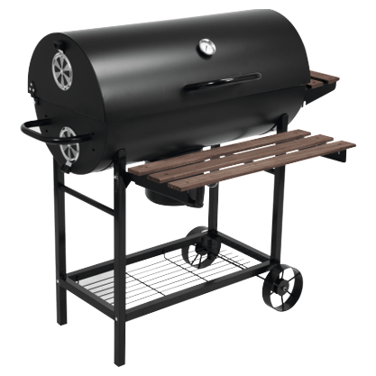 SZÉN GRILL FEDŐVEL, RÁCS 71X34,5CM