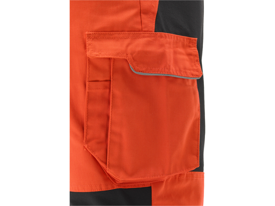 PANTALÓN DE TRABAJO SERVAL STRETCH EN 4 VÍAS TALLA NARANJA. SG