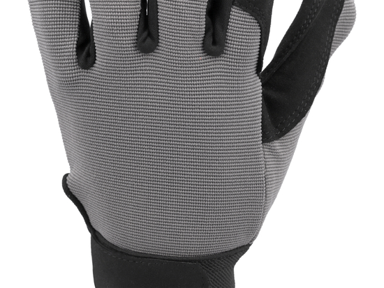 GUANTES DE TRABAJO DE PIEL SINTÉTICA AMARA TALLA PARA OPERACIÓN DE SMARTPHONE. 8