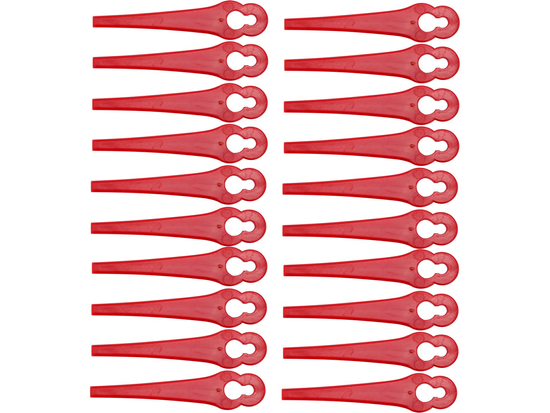 LÂMINAS DE NYLON PARA STRIMMERS 20 UNIDADES.