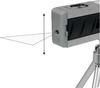 MINI NÍVEL LASER L-170 MM COM LIBELLES ILUMINADOS E SUPORTE