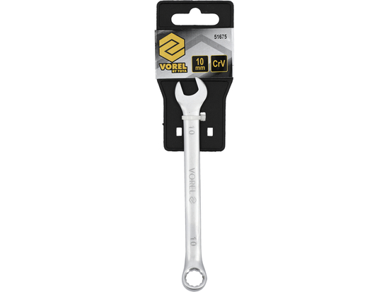 CHIAVE COMBINATA C-V 10MM SATINATA