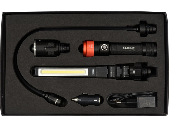 LAMPE D'ATELIER 3EN1 EN BOÎTIER 380LM, LI-ION 3.7V 2200MAH, IP54