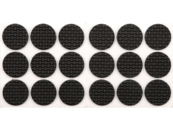 PUTU PAPLEKTI 25MM MELNI 18 GAB.