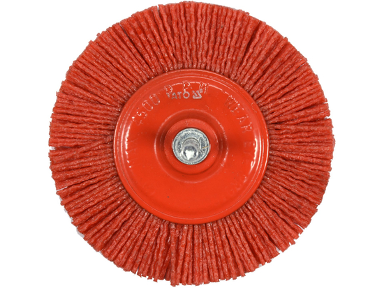 BROSSE À DISQUE AVEC TIGE EN NYLON 100MM