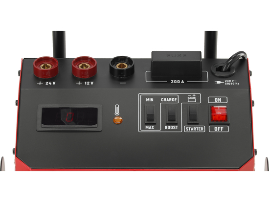 BATTERY CHARGER & JUMP STARTER 12/24V 20-800A