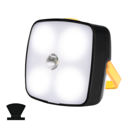 PRIEKINĖ LIETUVA 3 W LED IR 4 SMD LED AKUMULIATORIUS.